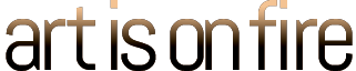 Art Is On Fire logo